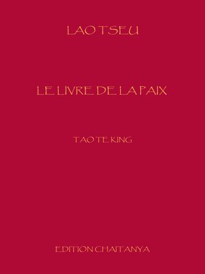 cover image of Le Livre de la Paix